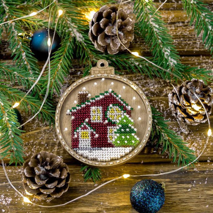 Buy Bead embroidery kit with a plywood base - FLK-369