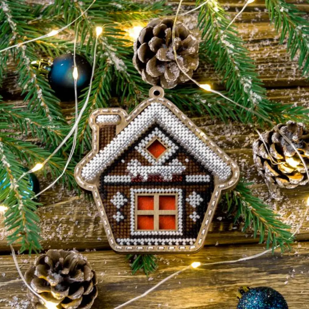 Buy Bead embroidery kit with a plywood base - FLK-377
