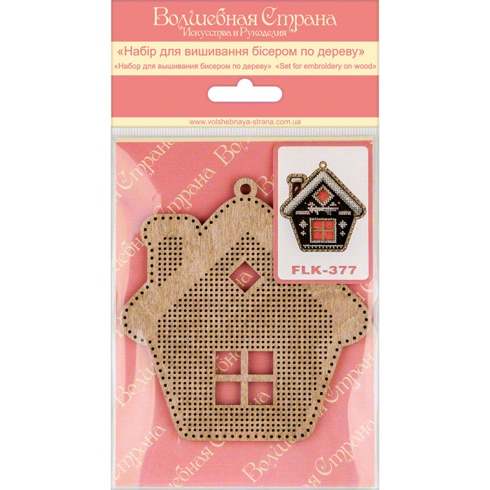Buy Bead embroidery kit with a plywood base - FLK-377_4