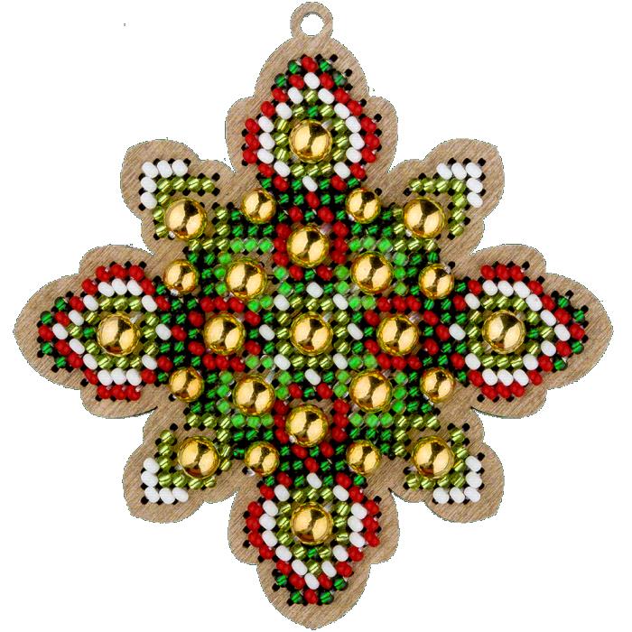 Buy Bead embroidery kit with a plywood base - FLK-398_1