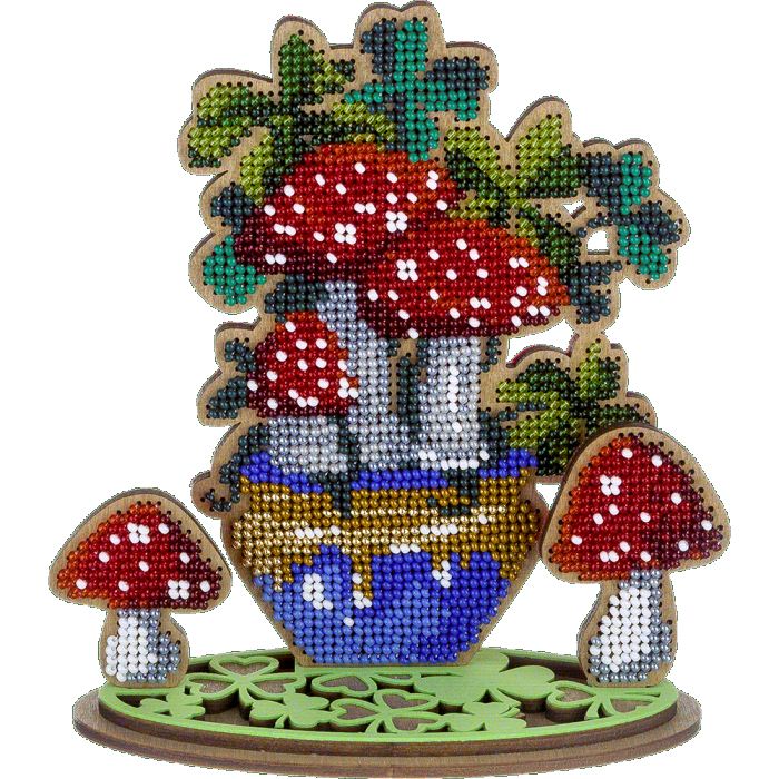 Buy Bead embroidery kit with a plywood base - FLK-406_1