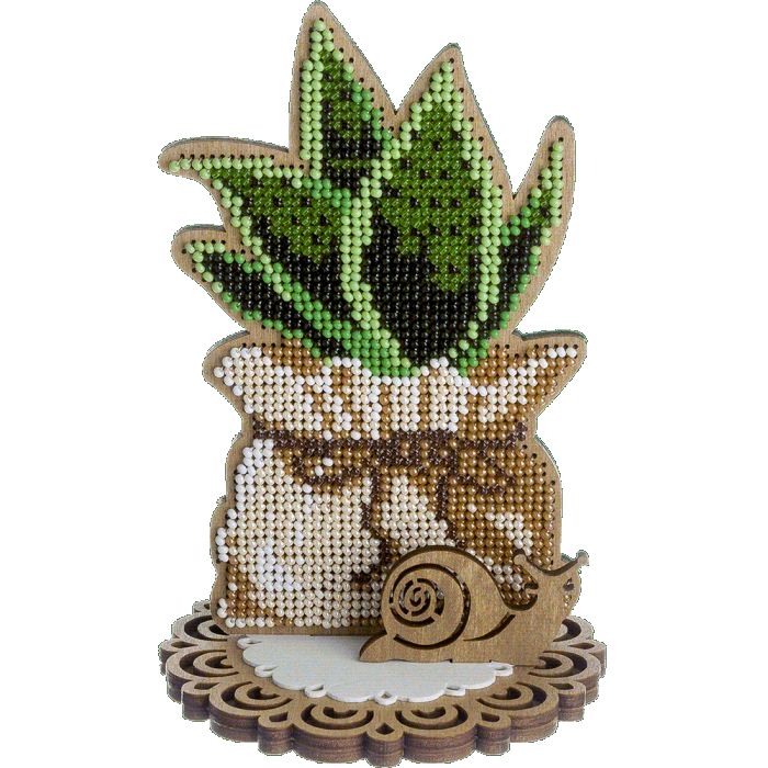Buy Bead embroidery kit with a plywood base - FLK-409_1