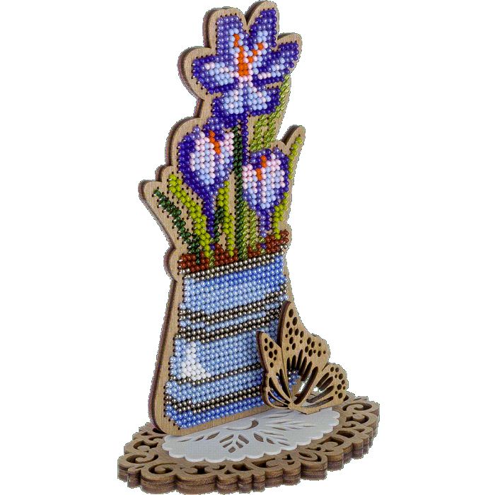 Buy Bead embroidery kit with a plywood base - FLK-413_2