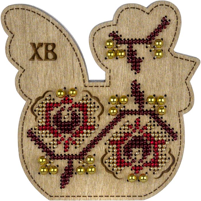 Buy Bead embroidery kit with a plywood base - FLK-415_3