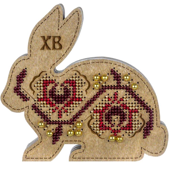 Buy Bead embroidery kit with a plywood base - FLK-416_1