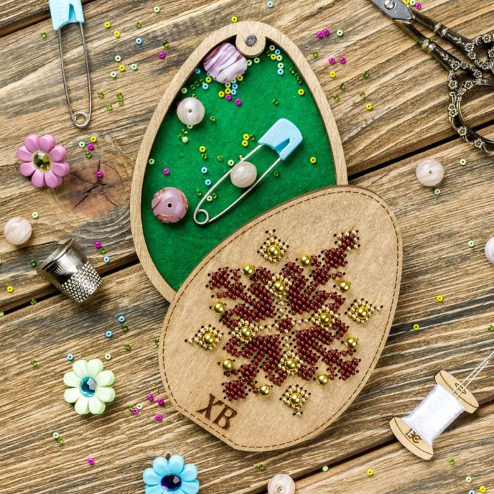 Buy Bead embroidery kit with a plywood base - FLK-419