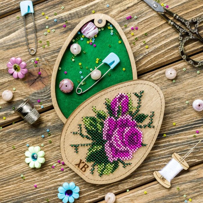 Buy Bead embroidery kit with a plywood base - FLK-420