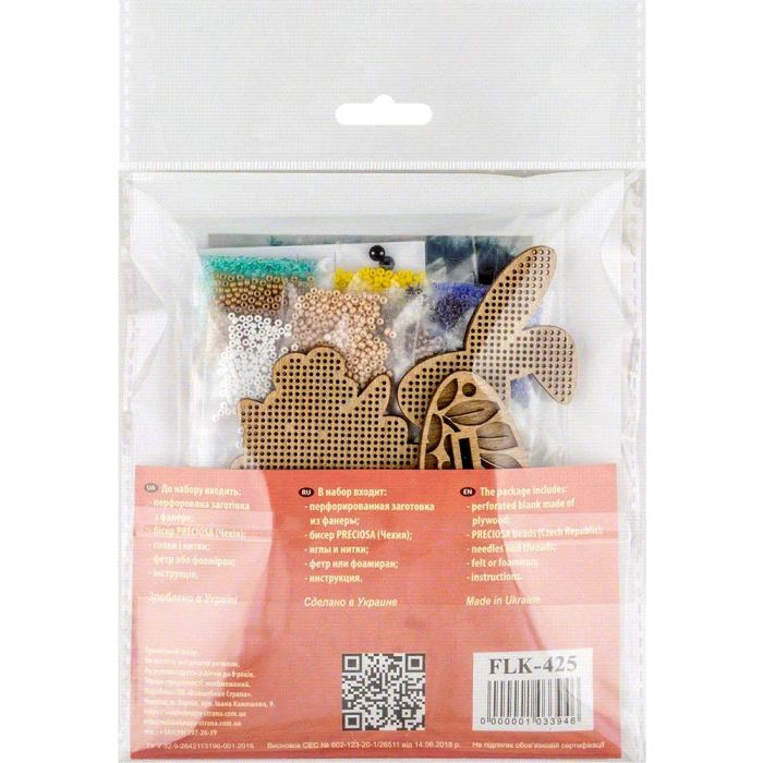 Buy Bead embroidery kit with a plywood base - FLK-425_4