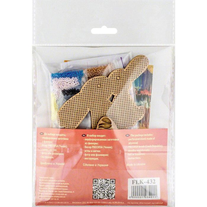 Buy Bead embroidery kit with a plywood base - FLK-432_3