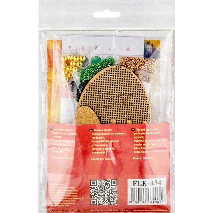 Buy Bead embroidery kit with a plywood base - FLK-434_3