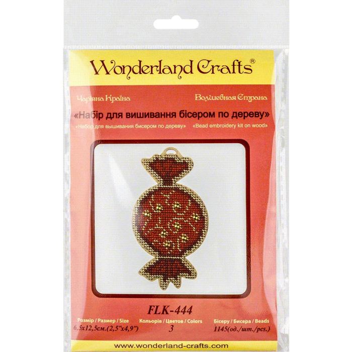 Buy Bead embroidery kit with a plywood base - FLK-444_2