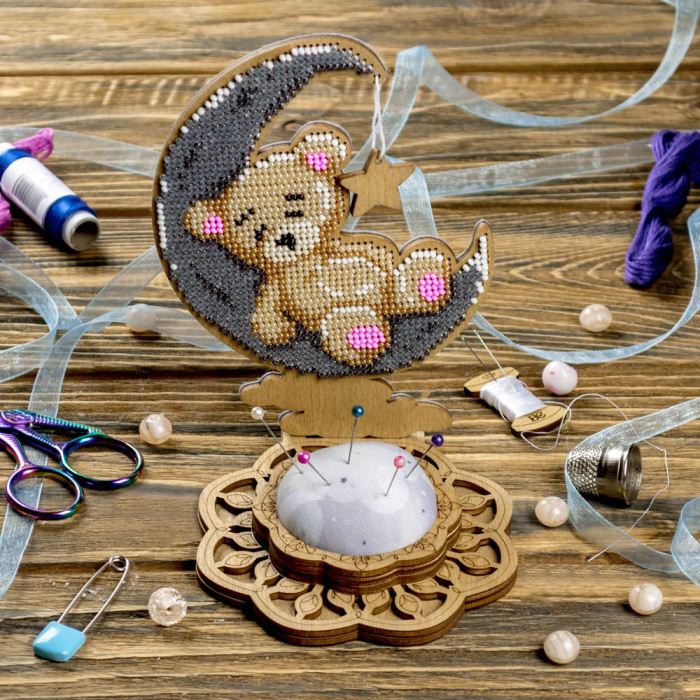 Buy Bead embroidery kit with a plywood base - FLK-479