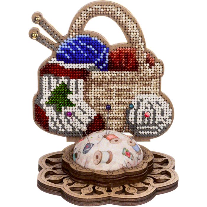Buy Bead embroidery kit with a plywood base - FLK-480_1