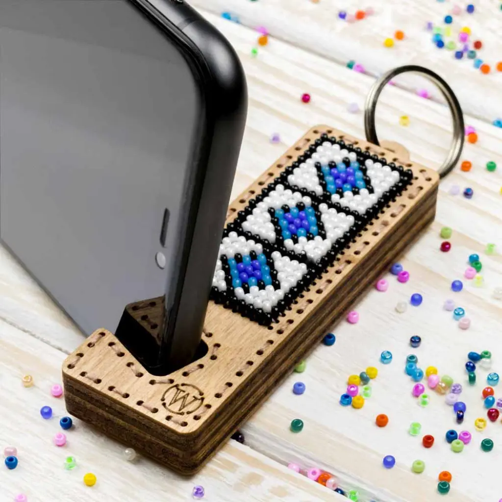 Buy Bead embroidery kit with a plywood base - FLK-489