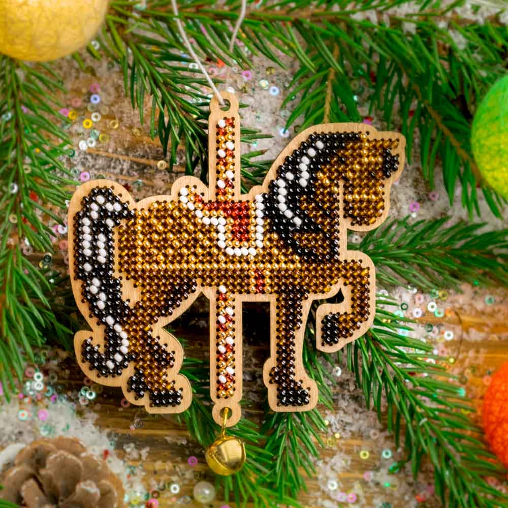 Buy Bead embroidery kit with a plywood base - FLK-511