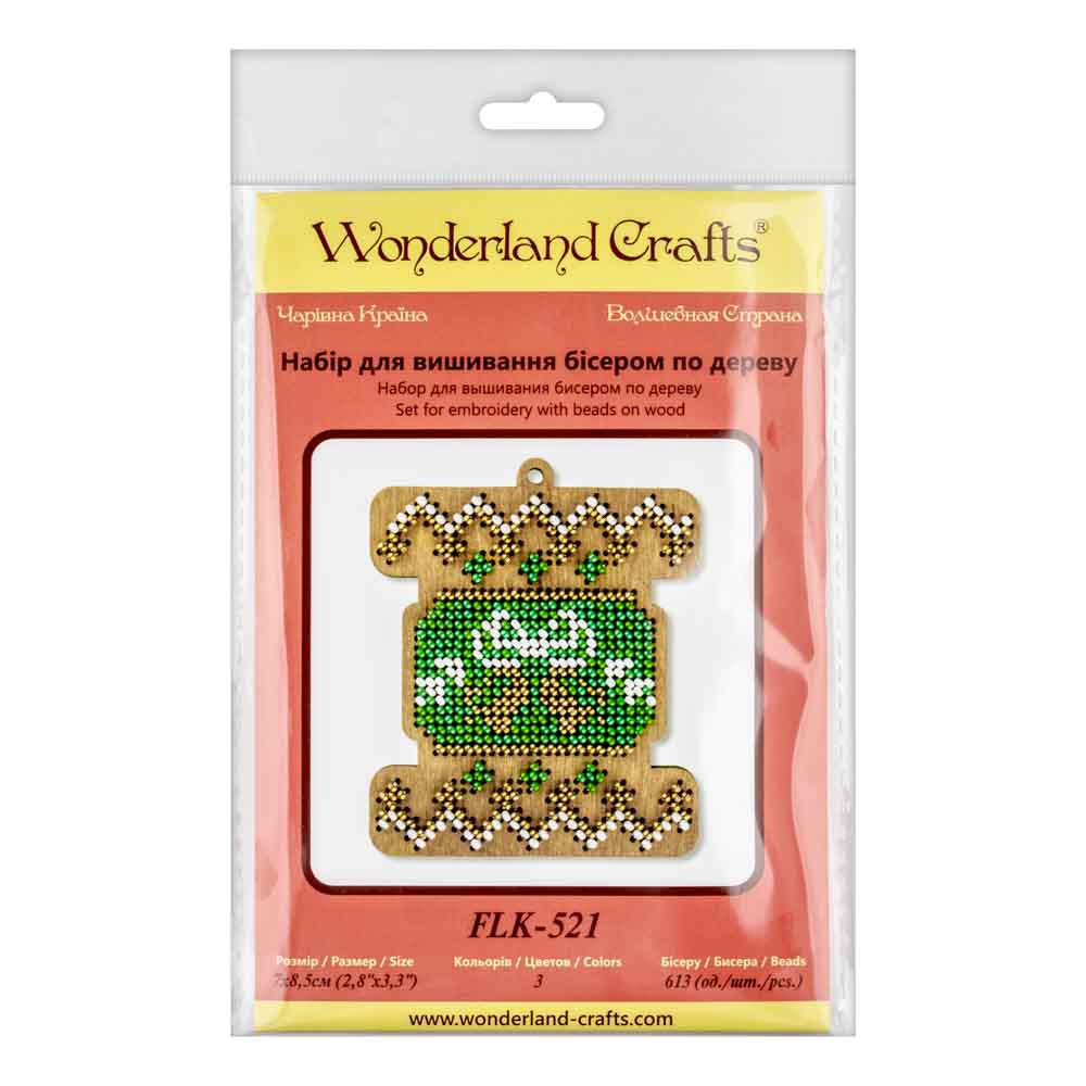 Buy Bead embroidery kit with a plywood base - FLK-521_2