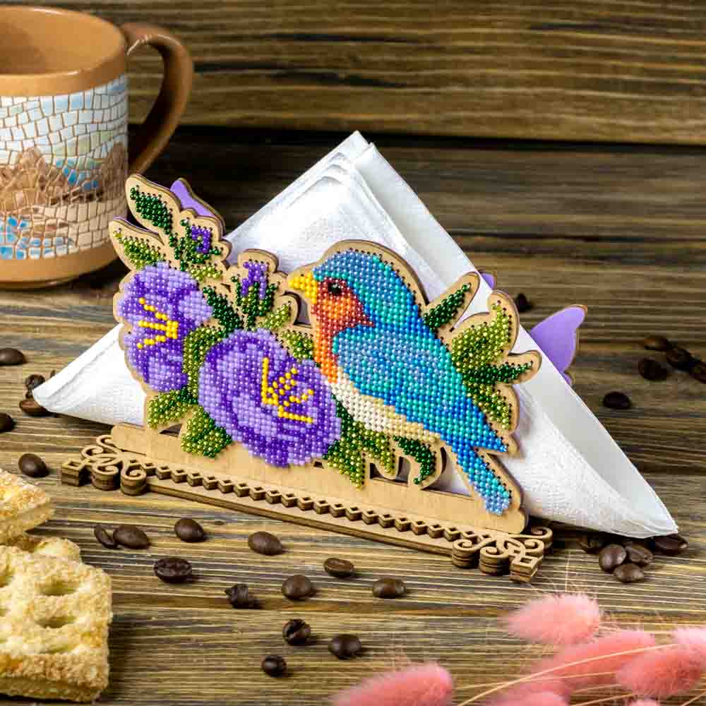 Buy Bead embroidery kit with a plywood base - FLK-532