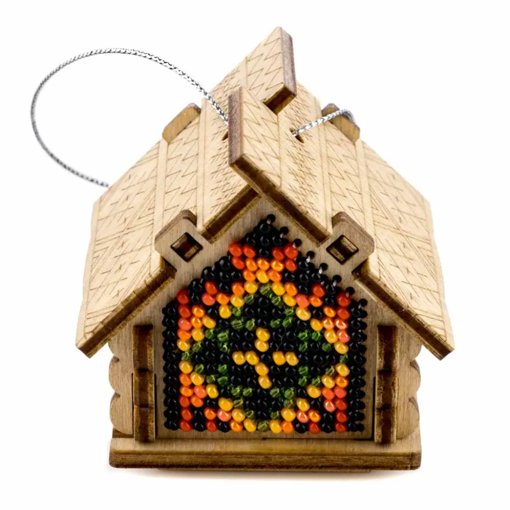 Buy Bead embroidery kit with a plywood base - FLK-557