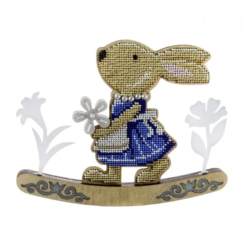 Buy Bead embroidery kit with a plywood base - FLK-574
