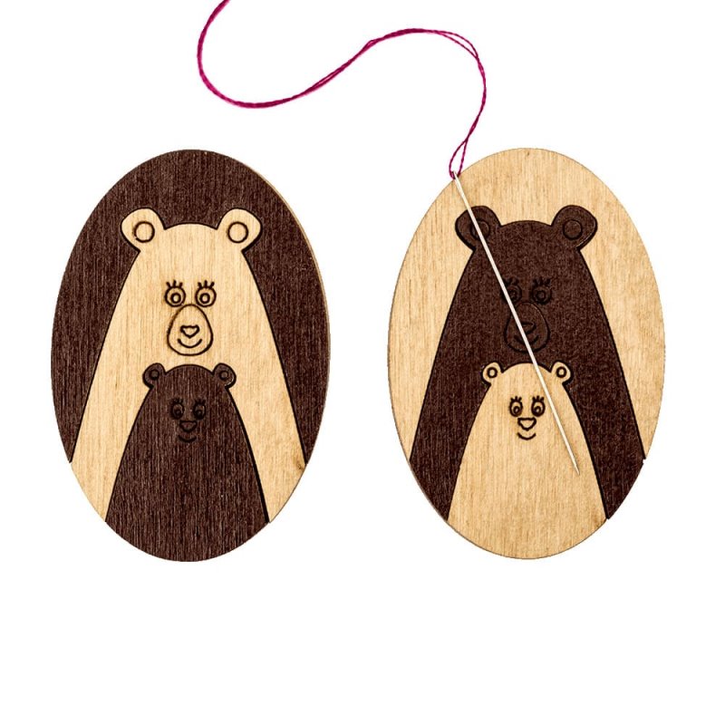 Buy Magnetic needle holder wooden - FLMH-027(W)_2