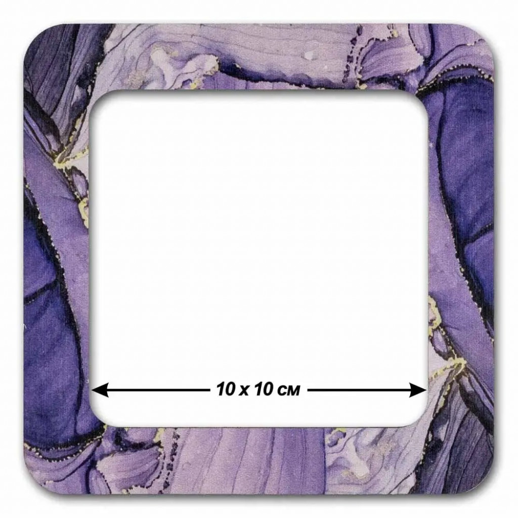 Wooden embroidery frame with magnets and clamps for plastic and paper canvas