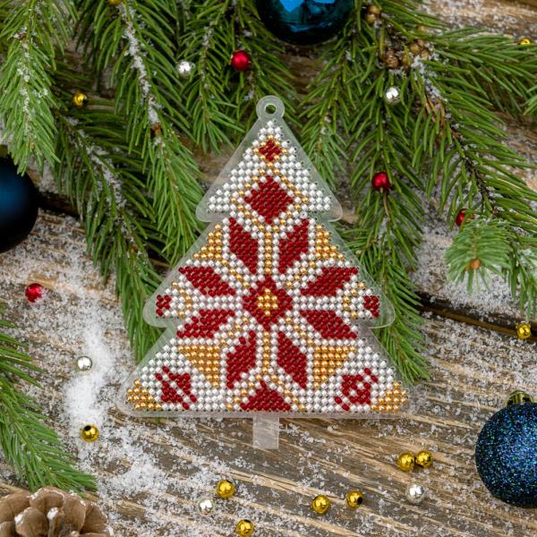 Buy Christmas toys for embroidery with beads - FLPL-019