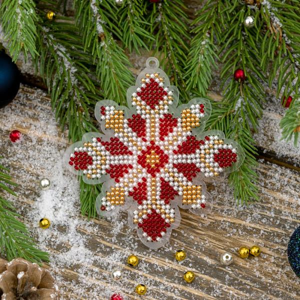 Buy Christmas toys for embroidery with beads - FLPL-021