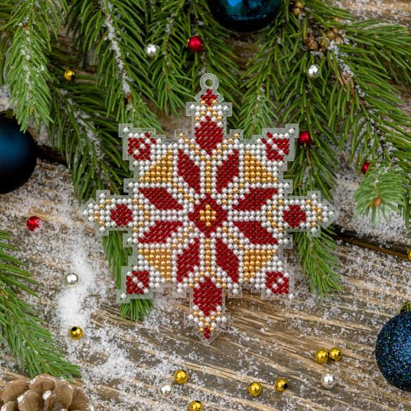 Buy Christmas toys for embroidery with beads - FLPL-022