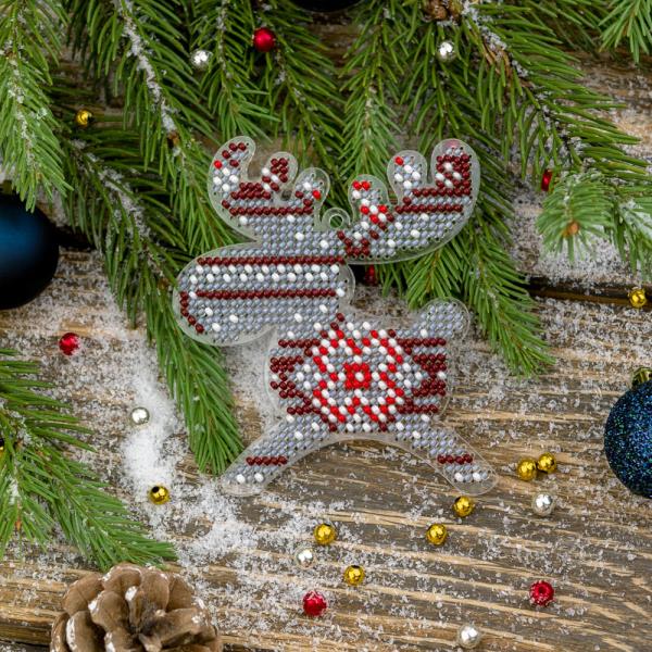 Buy Christmas toys for embroidery with beads - FLPL-041