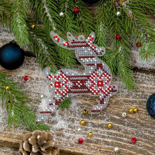 Buy Christmas toys for embroidery with beads - FLPL-042