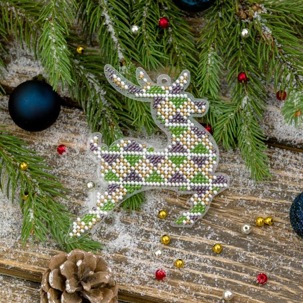 Buy Christmas toys for embroidery with beads - FLPL-044