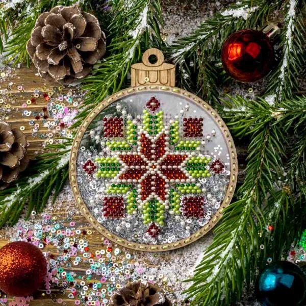 Buy Christmas toys for embroidery with beads - FLPL-057