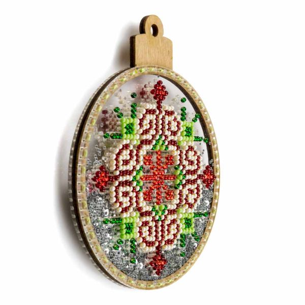 Buy Christmas toys for embroidery with beads - FLPL-057_4