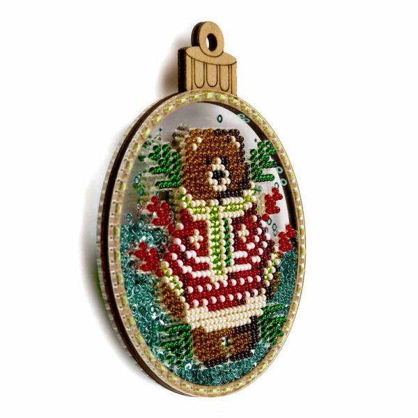 Buy Christmas toys for embroidery with beads - FLPL-058_3