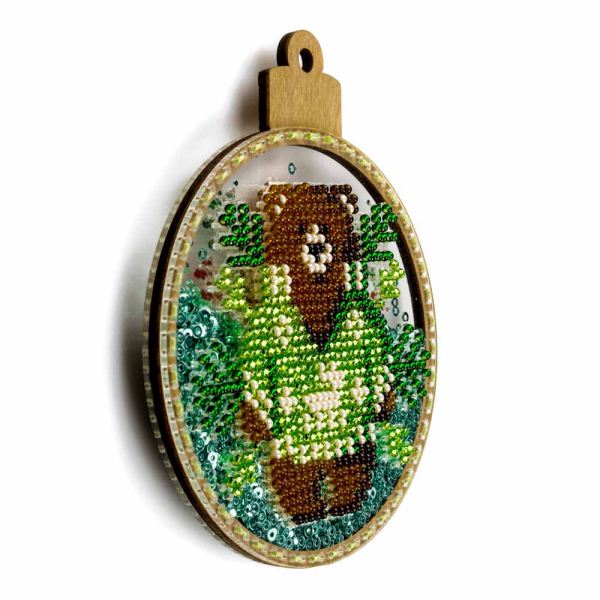 Buy Christmas toys for embroidery with beads - FLPL-058_4