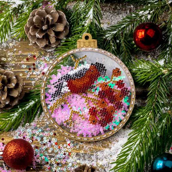 Buy Christmas toys for embroidery with beads - FLPL-060