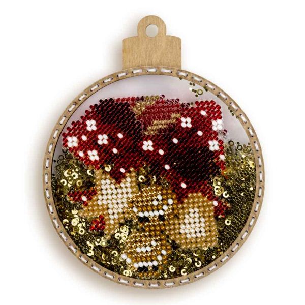 Buy Christmas toys for embroidery with beads - FLPL-061_2