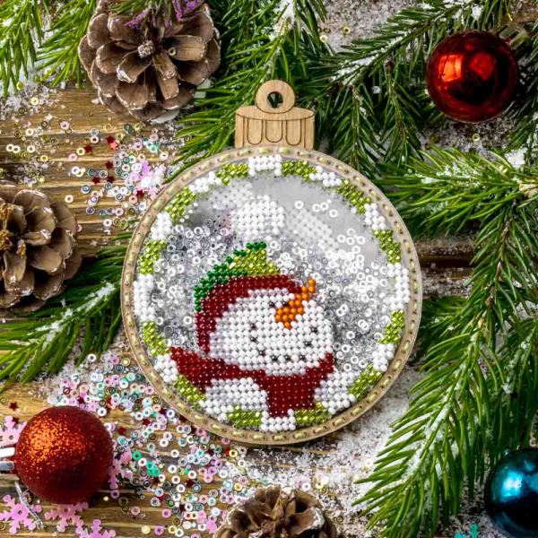 Buy Christmas toys for embroidery with beads - FLPL-064