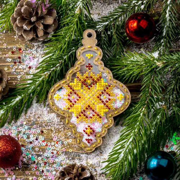 Buy Christmas toys for embroidery with beads - FLPL-066