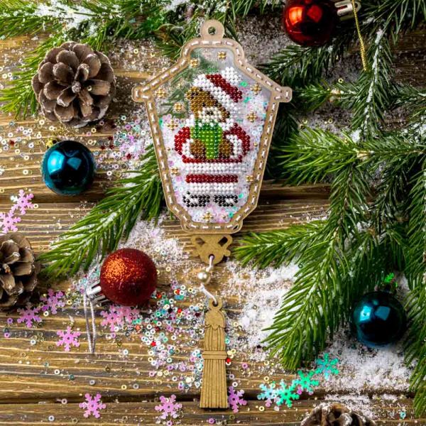 Buy Christmas toys for embroidery with beads - FLPL-067