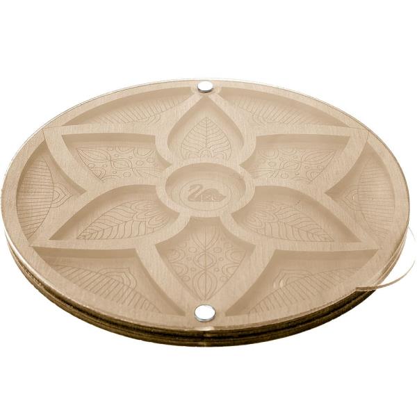 Buy Plywood Bead Organizer box with transparent lid beadwork accessory-FLZB-021_1