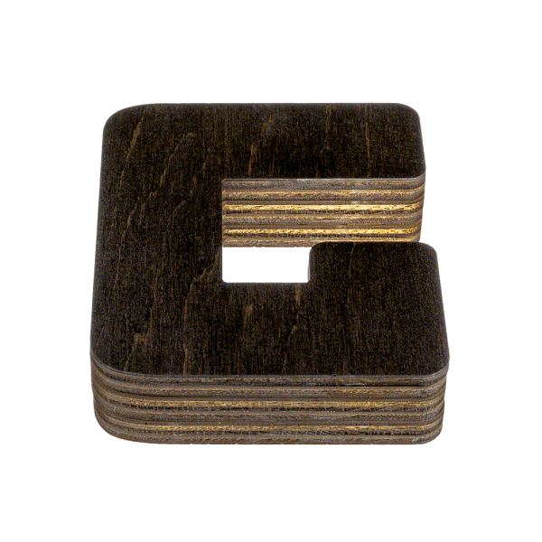 Buy Plywood Bead Organizer box Alphabet with wooden lid Jewelry making tray-FLZB-160(G)_3