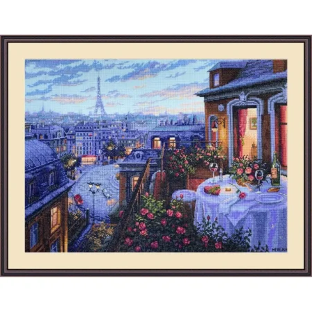 Buy Cross stitch kit Evening Paris Dejau-K-188