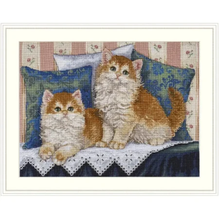 Buy Cross stitch kit Fluffy comrades-K-189