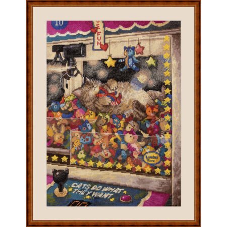 Buy Cross stitch kit Cats do that-K-196