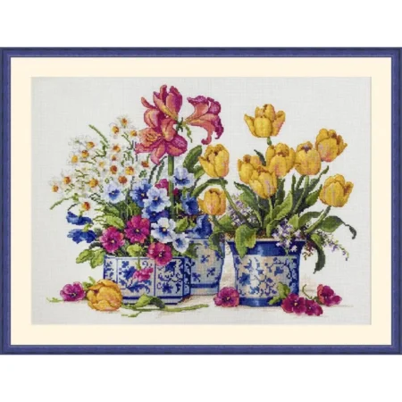 Buy Cross stitch kit Spring composition-K-200