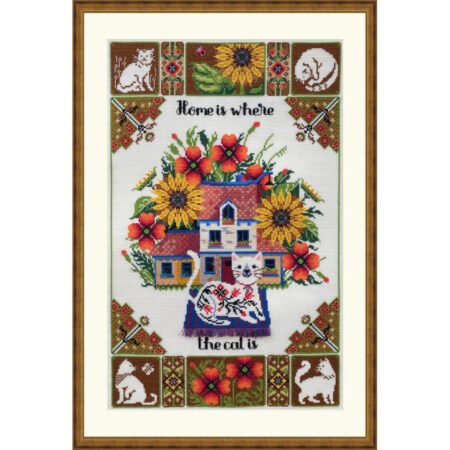Buy Cross stitch kit The house is there-K-220