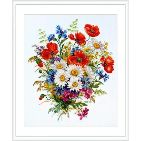 Buy Cross stitch kit A the meadow blooms-K-222