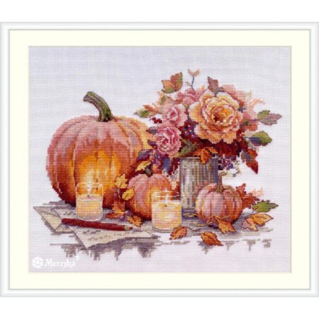 Buy Cross stitch kit Still Life with Pumpkins-K-241A