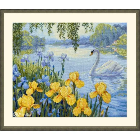Buy Cross stitch kit Enchanced Pond-K-263